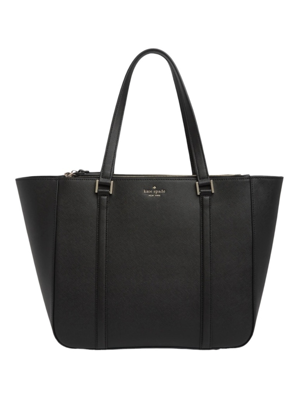 Kate Spade Newbury Lane Black Saffiano Leather Briar Large Tote EUC MSRP $478